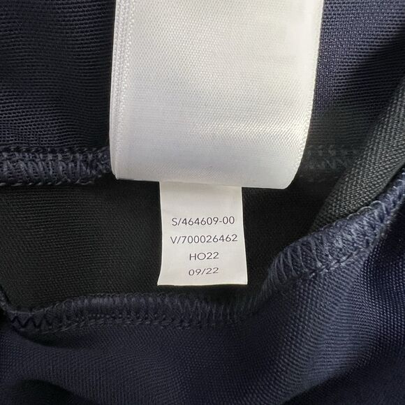 Athleta Venice Colorblock Navy Blue Black Wide Leg Track Pants SZ 2X - Picture 7 of 8